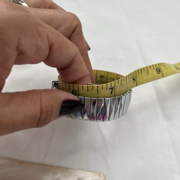 Stretch bangle Bracelet for men, Photograph Holder, British, engraved "Richard" - Picture 11 of 13